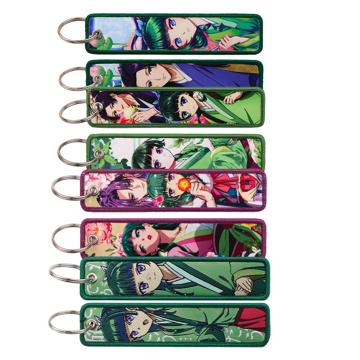 Men Keychain Accessories - 1 шт. Винтажный брелок с вышивкой