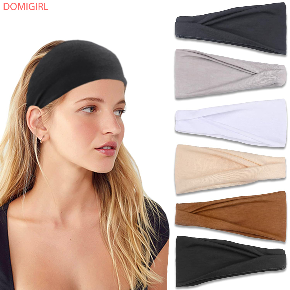 Men'S Yoga Accessories - Новая однотонная эластичная повязка для волос