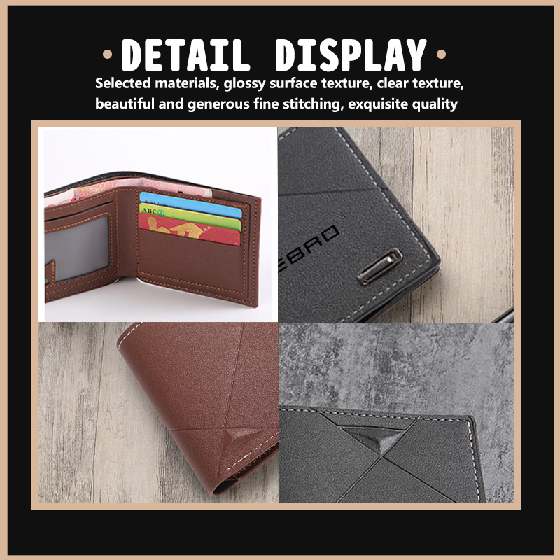 Мужской короткий кошелек Ebro  – обзор и цена Men Accessories Organiser