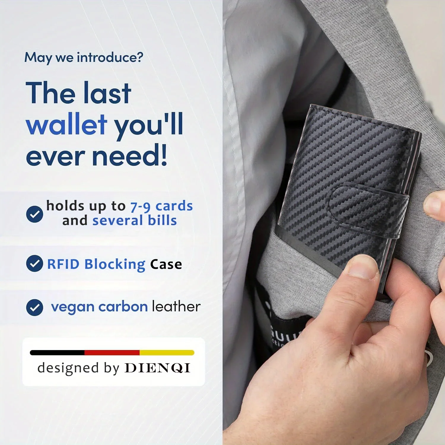 Кожаный держатель для визитных – обзор и цена Coin Holder Men