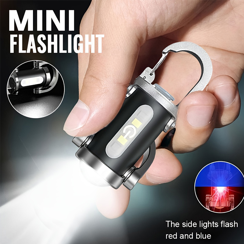 Мини-брелок-фонарик, перезаряж – обзор и цена Men Keychain Accessories