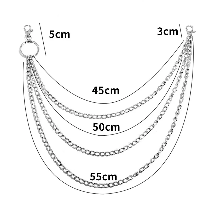 Металлическая цепочка-ремень в – обзор и цена Men'S Accessories Chain