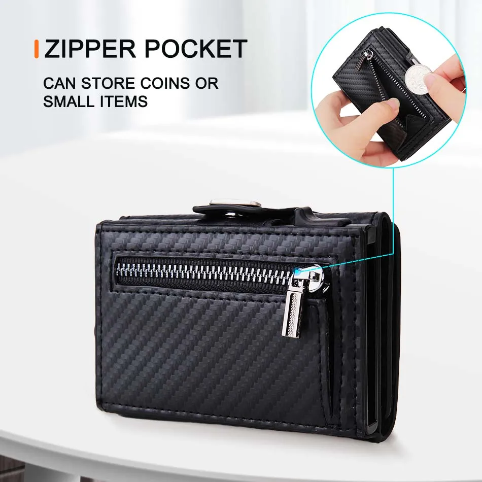 Мужской кошелек с защитой от R – обзор и цена Coin Holder Men
