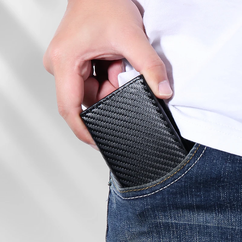 Кошелек для карт с защитой от  – обзор и цена Coin Holder Men