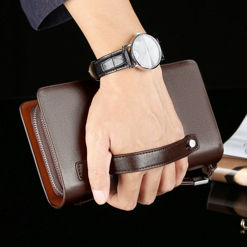Модные мужские кошельки-клатчи – обзор и цена Coin Holder Men