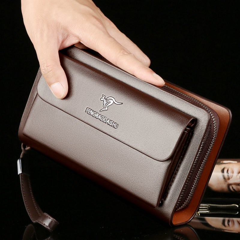 Модные мужские кошельки-клатчи – обзор и цена Coin Holder Men