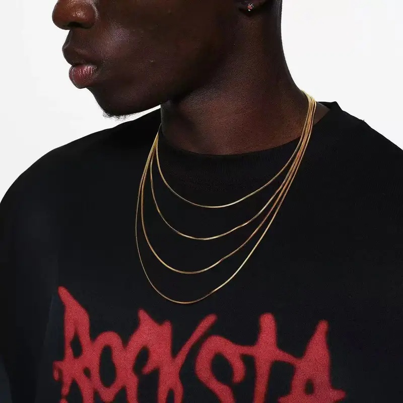 B&C 1.2 мм, золотистого цвета, – обзор и цена Men'S Accessories Chain