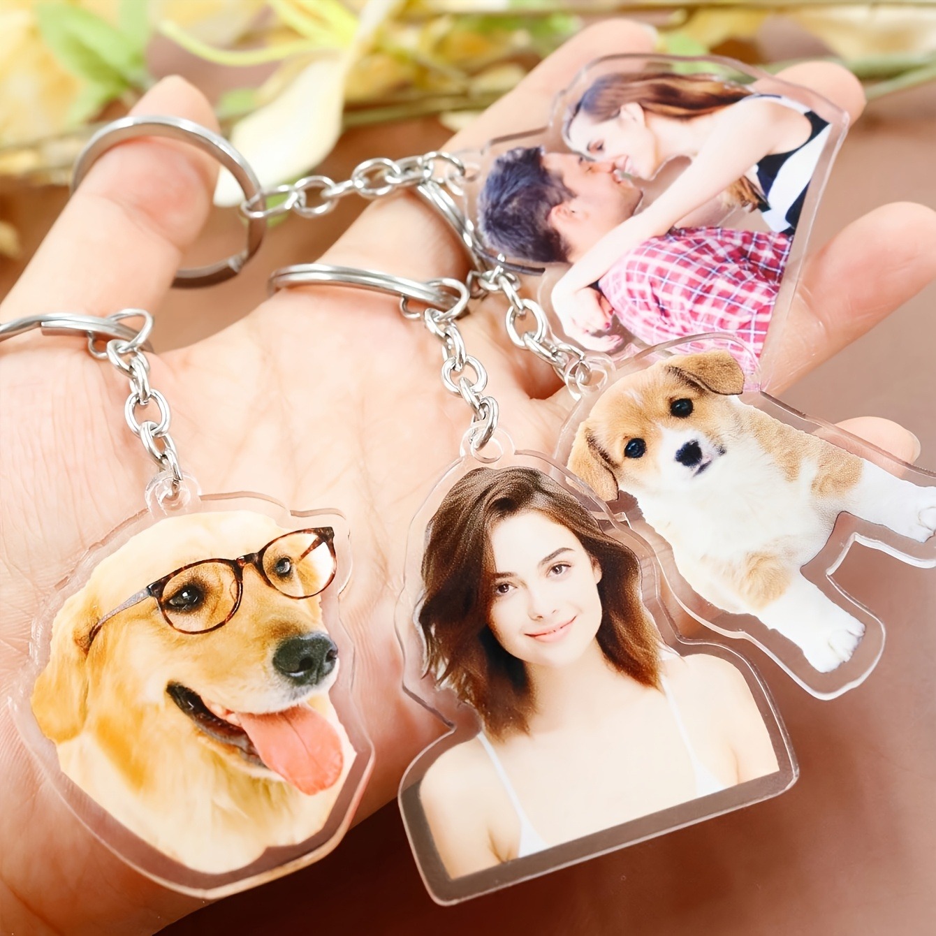 Индивидуальный акриловый брело – обзор и цена Men Keychain Accessories